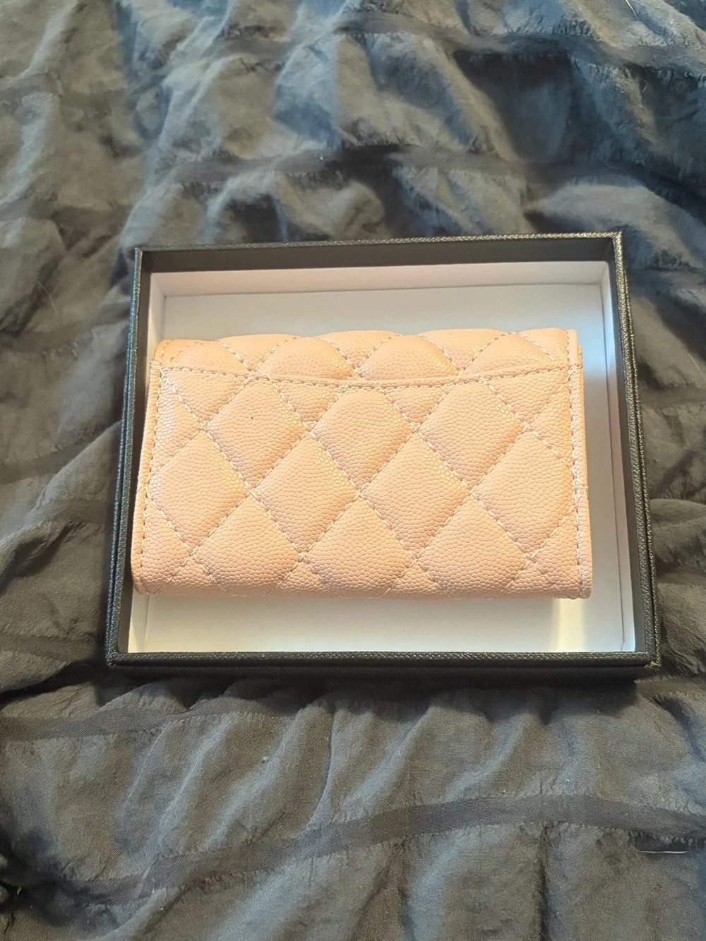 🚨MUST GO🚨 BUY NOW🚨Quilted Leather Card Holder Wallet - Pink